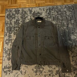 All Saints Button Up Over-shirt Jacket